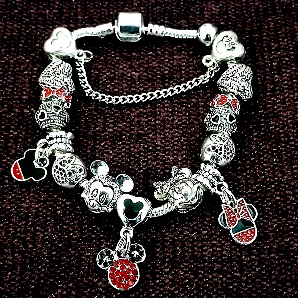 Mickey Mouse Hot Charm Bracelet
